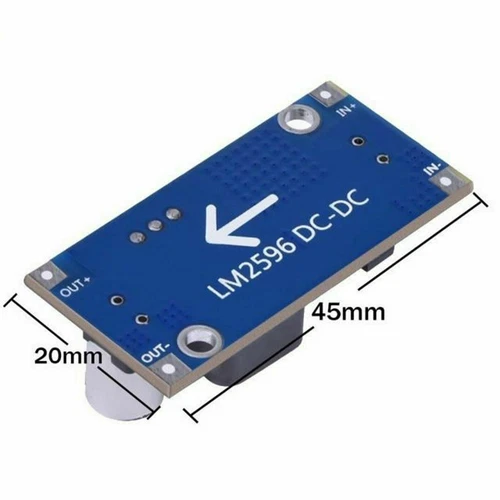 8pcs LM2596 Modulo Boost DC-DC Regolabile Step Up Convertitore di Tensione Alimentatore - Foto 4 di 6