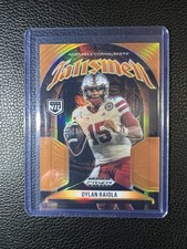 2025 Dylan Raiola 22/49 ORANGE Prizm Black No. 21 (NIL)