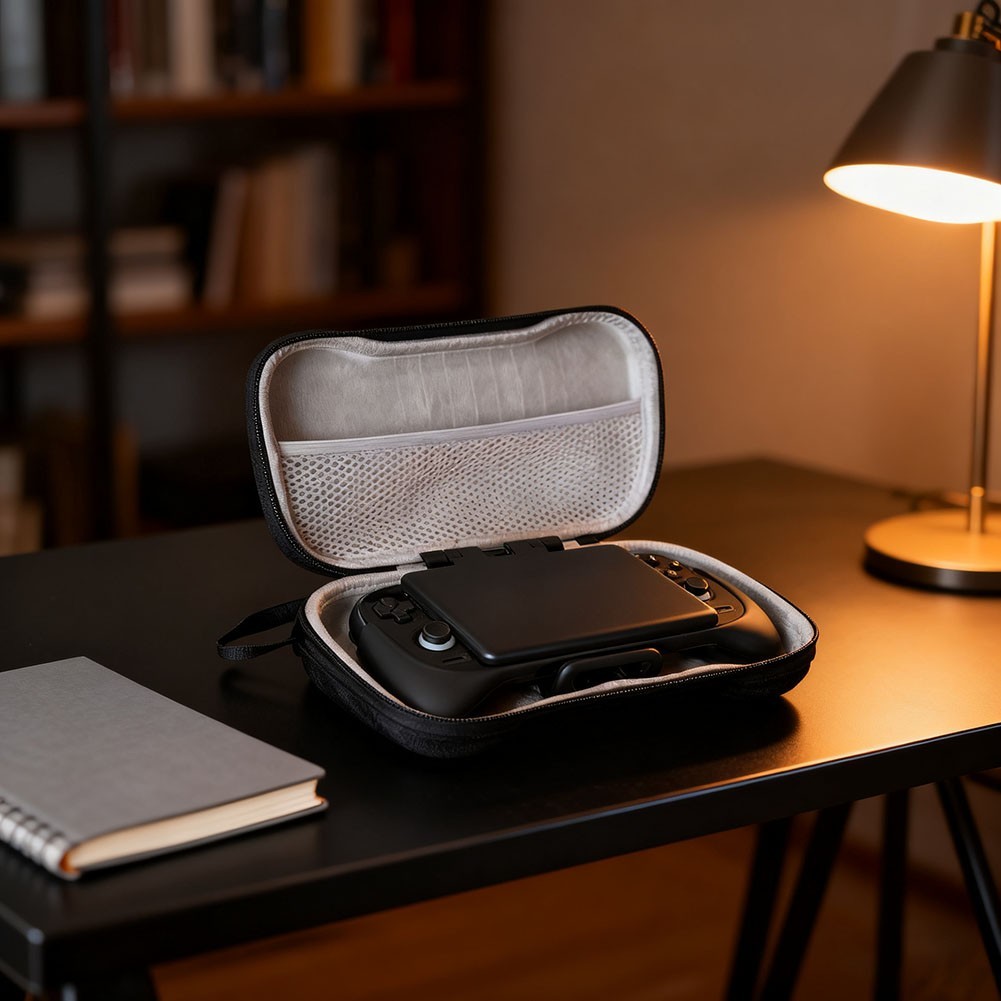 For Retroid Pocket 5 Carrying Bag Storage Case with Multiple Compartments