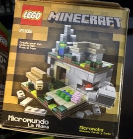 LEGO Minecraft Lot of 6 Retired Sets &ndash; 21102 21105 21106 21116 21120 21121