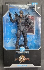 McFarlane Toys DC Multiverse The Flash Movie Dark Flash 7 Figure DAMAGED Bubble