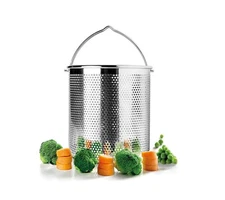 IBILI IB705520 CESTILLO para OLLA 14X16 CM, Stainless Steel,Bread Boxes