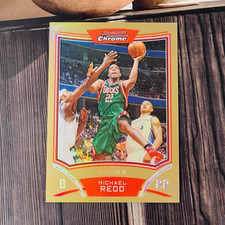 Topps 2008 Bowman Chrome Michael Redd #22 Refractor Serial Numbered /50 Bucks