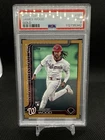 PSA MINT 2025 - Topps Series 1 - James Wood Gold Parallel /2025 Rookie RC #181