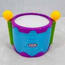Little Tikes Tap-a-Tune Drum and Drumsticks Colorful Fun Musical Toy Toddler Kid