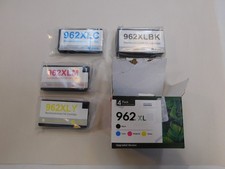 962XL Ink Cartridges Combo Pack 4-Pack, Black/Cyan/Magenta/Yellow 
