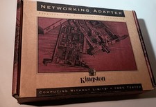 Kingston PNE-PC2T Ethernet PC Card Adapter w...
