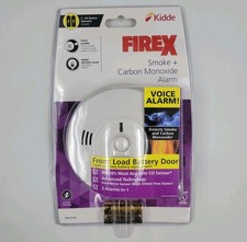 Kidde Smoke Carbon Monoxide Detector Combination Fire X Alarm Battery Powered