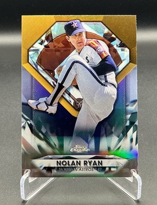2022 Topps Chrome Update - Diamond Greats Nolan Ryan #DGC-26 - Houston Astros