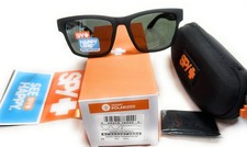 Spy Haight 2 Sunglasses - Soft Matte Black - Happy Grey Green Polar, Pre-owned