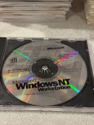Microsoft Windows NT 4.0 Workstation - ACTIVATION CODE NOT INCLUDED!!!!