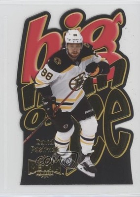 2021 Skybox Metal Universe Big Man on Ice Gold 50/96 David Pastrnak #BM-28 0i47