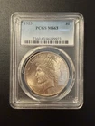 1923 Peace $1 Dollar Silver Dollar Coin PCGS MS63 - Slight Toning