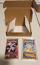 Pokemon Booster Pack Acrylic Case Magnetic-FAST SHIPPING- USA SELLER