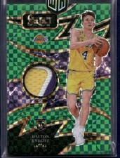 2024 Panini Select Dalton Knecht Sparks Green Prizm /5 #SPK-KNE RC Lakers
