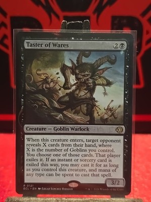 MTG - Taster of Wares - ECL 0121 - Lorwyn Eclipsed - Rare - Magic the Gathering