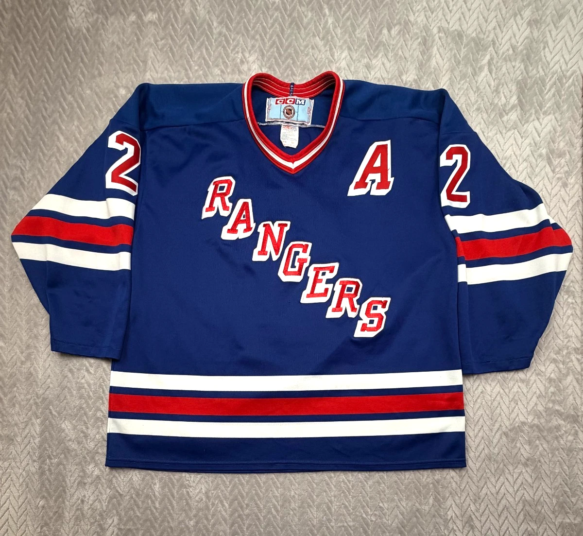 Brian Leetch Blue Jersey NHL Fan Apparel & Souvenirs for sale | eBay