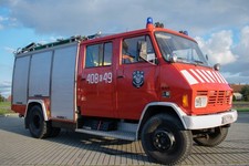 STEYR 690 Fire Truck – Rosenbauer Body, 2000L Water Tank, 4x2, 7 Seats