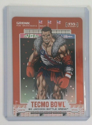Bo Jackson Battle Arena Tecmo Bowl Rob Gronkowski Brawl Scoreboard SP 155 POWER