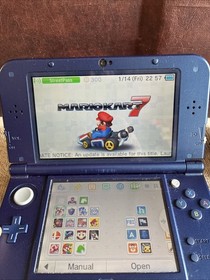 Nintendo New 3DS XL Purple Galaxy Loaded Read Description