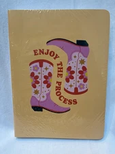 Set of 4 Lined Paper Paperback 6" x 8" Notebooks Enjoy the Process New