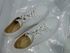 UsedVeryGood - Cole Haan Mens Grand Crosscourt II, White /White, 10.5