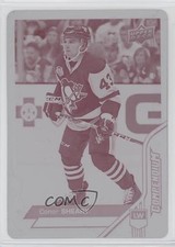 2016-17 Upper Deck Compendium Printing Plate Magenta 1/1 Conor Sheary #772 hk5