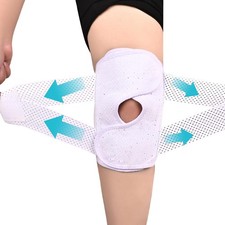 Knee Cross Support Brace - with Patella Gel Pad and Side Stabilizer Lightweig...
