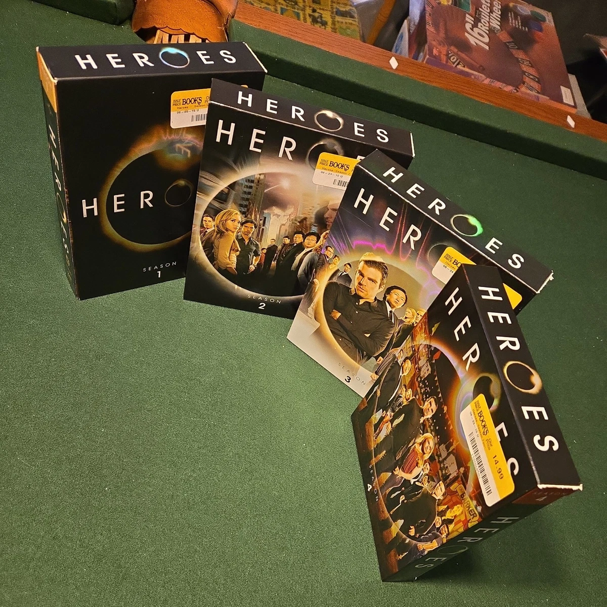 Heroes - Seasons 1-4 DVD Lot With Slipcovers Excellent Condition