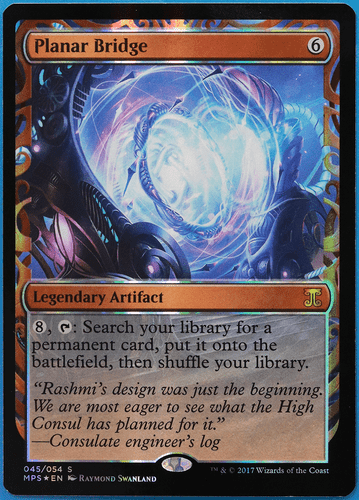Planar Bridge FOIL Masterpiece Series: Kaladesh Inventions NM (507247) ABUGames - Picture 1 of 2