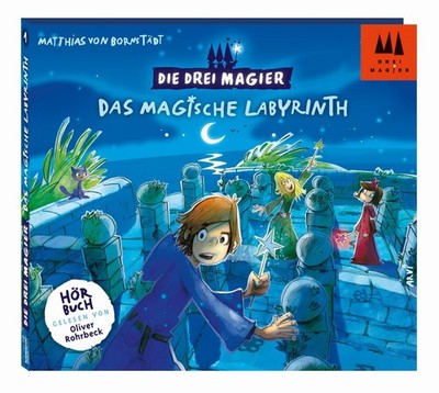 Matthias von Bornstädt Die Drei Magier Hörbuch - Das Magische Labyrinth (CD)