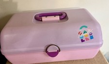 Vintage 90 s Caboodles of California Purple/P...