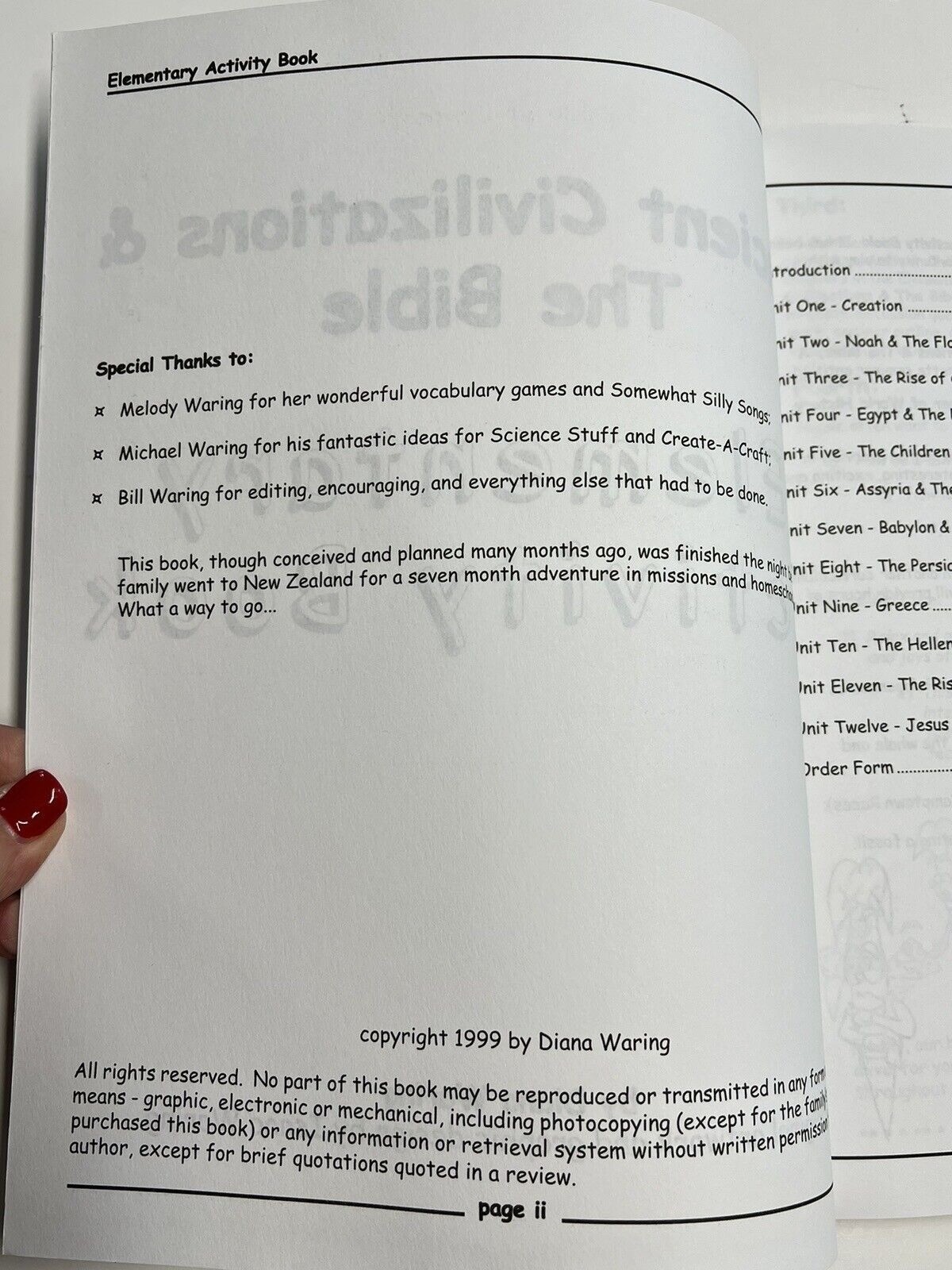 Ancient Civilizations & the Bible Elementary Activity Book Vol 1 Book A~A3 27 foto 3