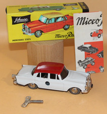 Schuco 1038 Oldtimer Blechspielzeug Aufziehmodell Mercedes 220S Neu OVP