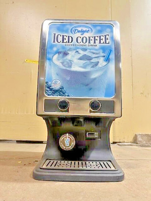 CREAMISER COUNTER TOP ICED COFFEE DISPENSER INTERNATIONAL DELIGHT MODEL 225