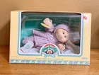Vintage Cabbage Patch Kids Baby Doll In Box BB Babies Baby Powder Scented