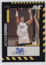 2023-24 Leaf Ink Gold Matthew Filipowski #BA-MF1 Auto 02l5