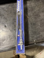 Rally 3320 Universal Radio Antenna S7 Chrome Metal Section Swivel Base