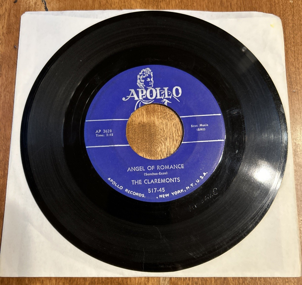 The Claremonts  Why Keep Me Dreaming ANGEL OF ROMANCE TESTED 1957 DOO WOP VG-