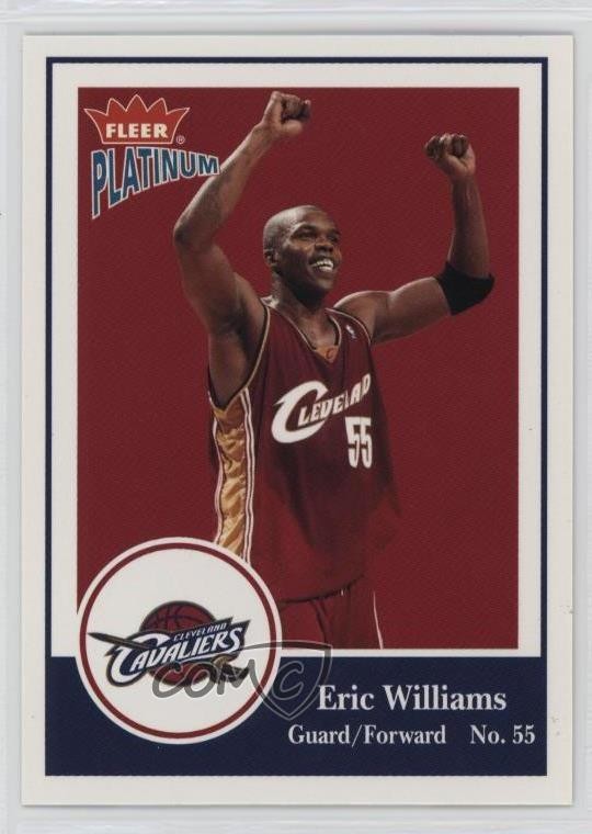2003-04 Fleer Platinum Eric Williams #32 11pj