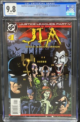 Justice League Of Arkham #1 CGC 9.8 DC Comics, 3/01