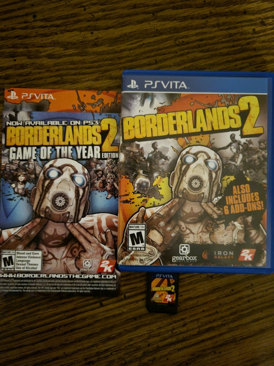 Ps4 Vr Borderlands Ps Vita Playstation Vr Borderlands Vita Review