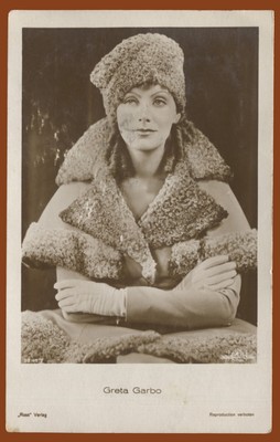 #61300 GRETA GARBO (1905-1990) schwedisch-amerikanische Schauspielerin. Vintage Postkarte Ross