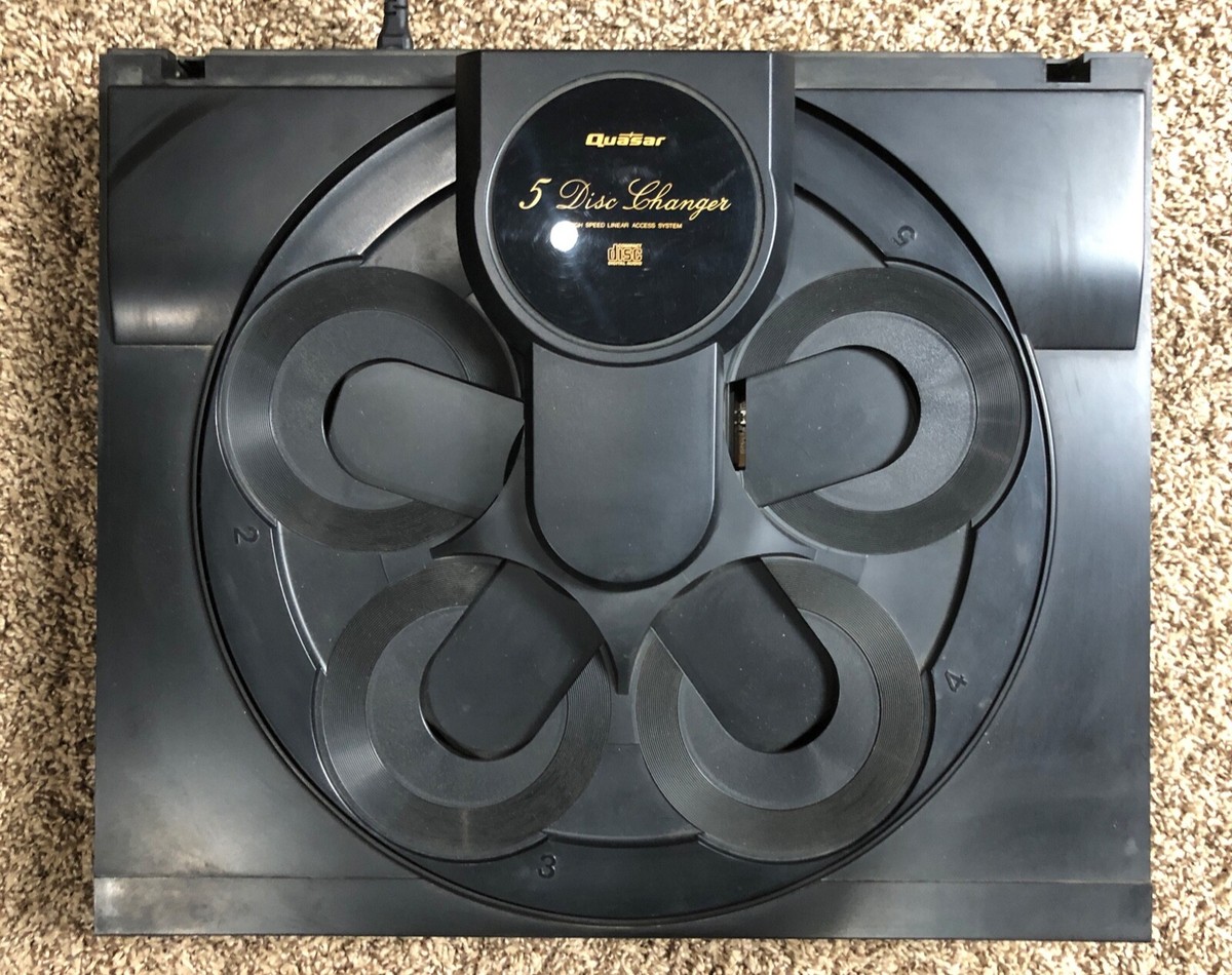 Quasar Cd891 5-Disc Carousel Cd Changer | eBay