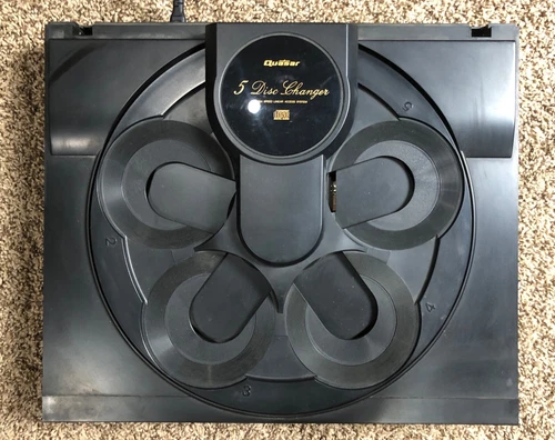 Quasar Cd891 5-Disc Carousel Cd Changer