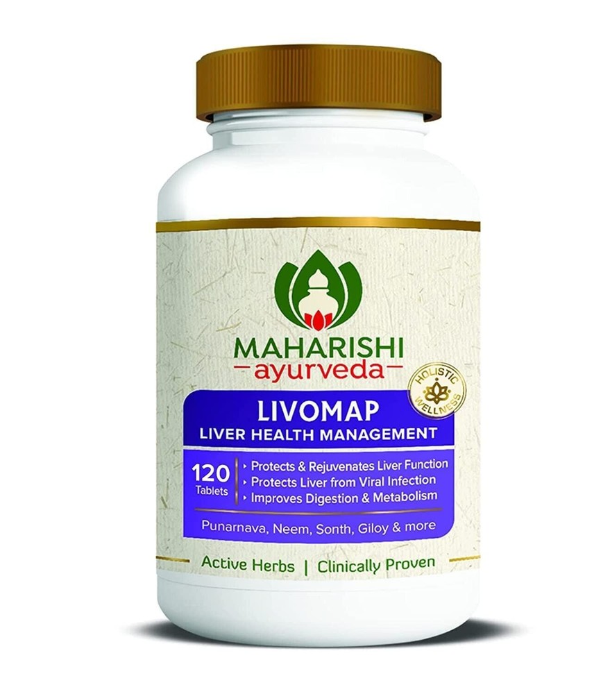 Maharishi Ayurveda Livomap for Liver Health Management (120 Tabs)