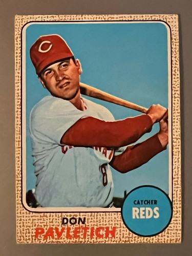 1968 Topps Baseball Singles - 1-457 -- Pick Your Card - Complete Your Set - Picture 132 of 501