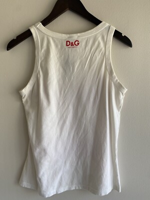 Vintage D&G Dolce and Gabbana Tank Top | eBay