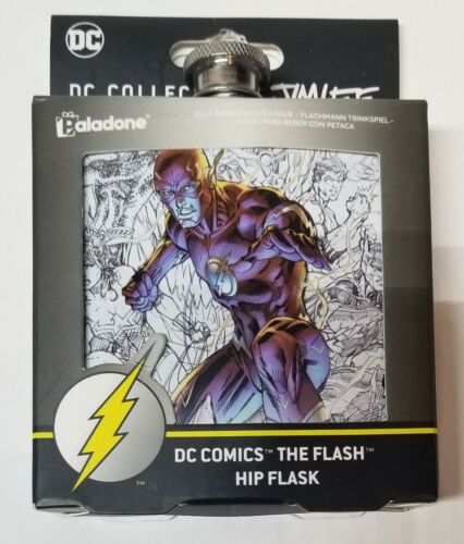 Paladone DC Comics The Flash Hip Flask 6 oz DC Collection by Jim Lee New - Picture 1 of 6