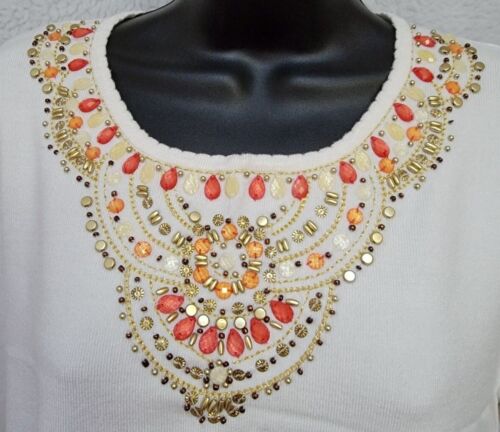 Alfred Dunner Womens Sweater Shirt Top Blouse Size 1X White - Picture 4 of 12